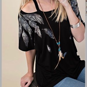 Open Shoulder Vocal Top